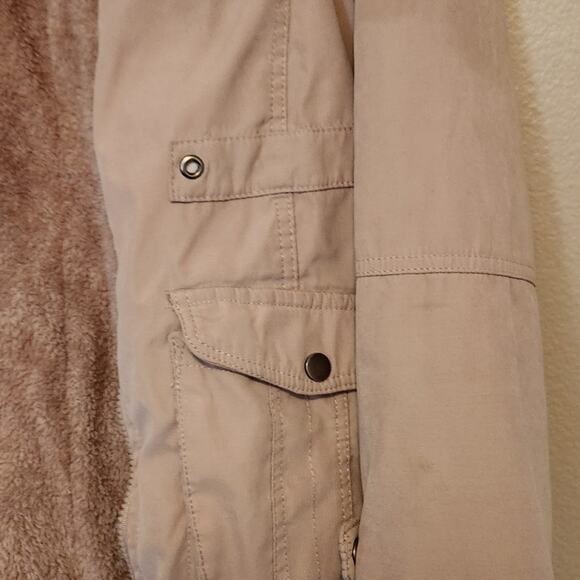 Coat #Mo medium calm pink jacket fake fur lining very warm bomber jacket style - Picture 5 of 11